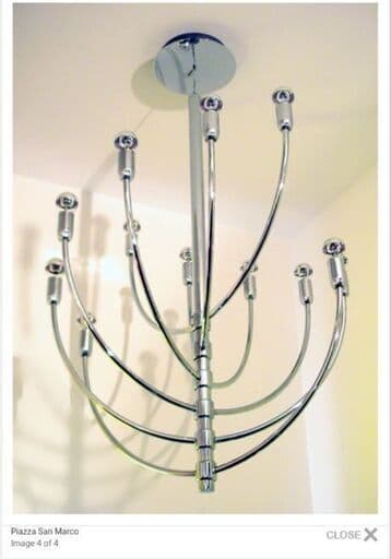 定価50万！Piazza San Marco ピアッツァ サンマルコ OLUCE