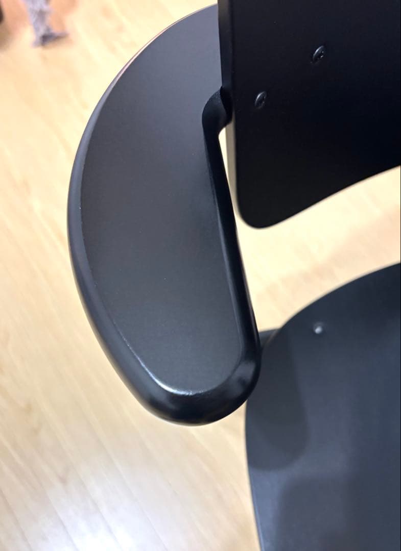 [美品]Artek Domus Chair Black