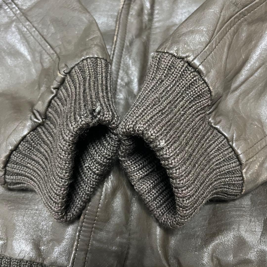 90's vintage【M】G-1 A-2 本革 レザー フライトジャケット