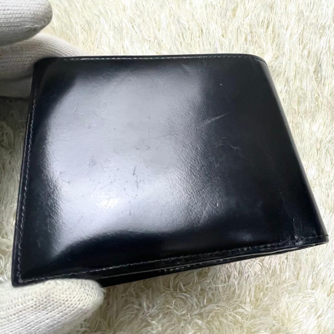 美品 ヴィヴィアンウエストウッド 二つ折り財布 ブラック