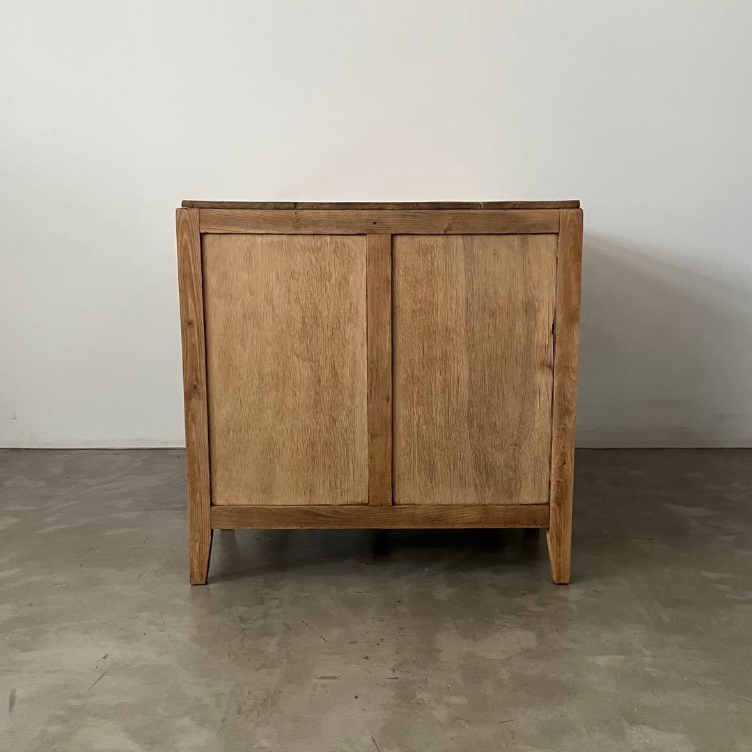 レトロ　アンティーク　古道具　古家具　剥離　ストリップド　机　テーブル　昭和