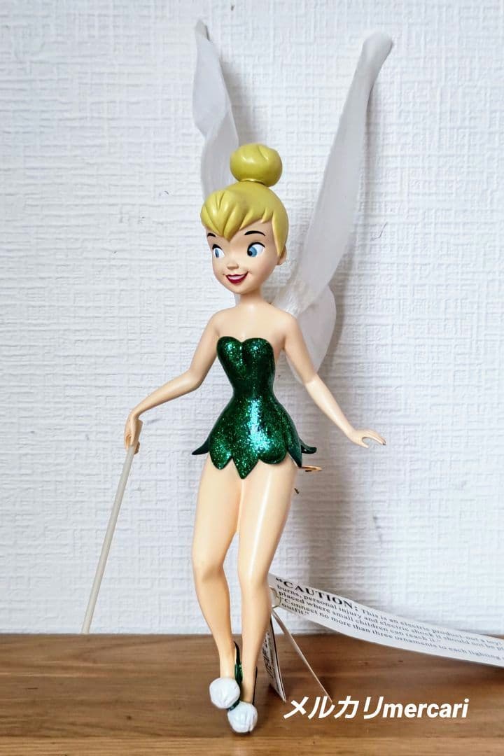 ディズニー ティンカーベル ツリー トッパー グリッター ウィングス