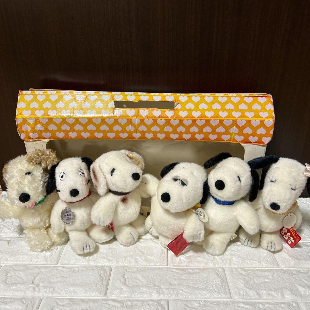 スヌーピー　デイジーヒルパピーズ　ぬいぐるみ 6体セット