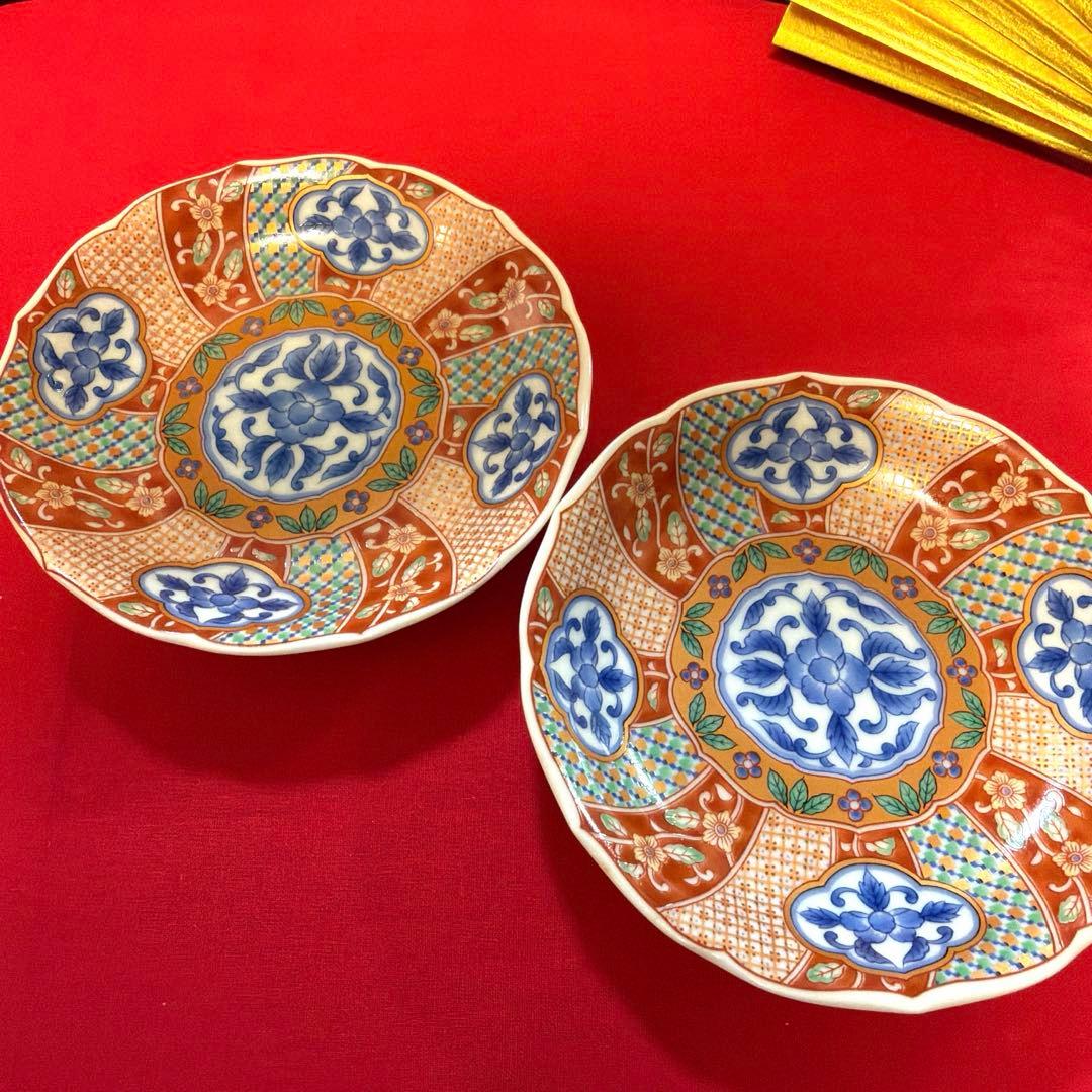 唄姫 たち吉赤絵金彩　前畑陶器庫山窯　南風窯　No.4-27