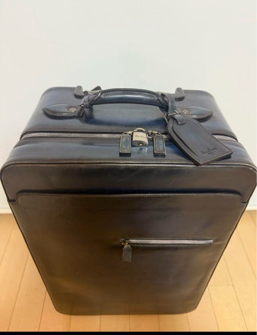 【美品】ベルルッティ FORMULA 1000 トロリー レザー