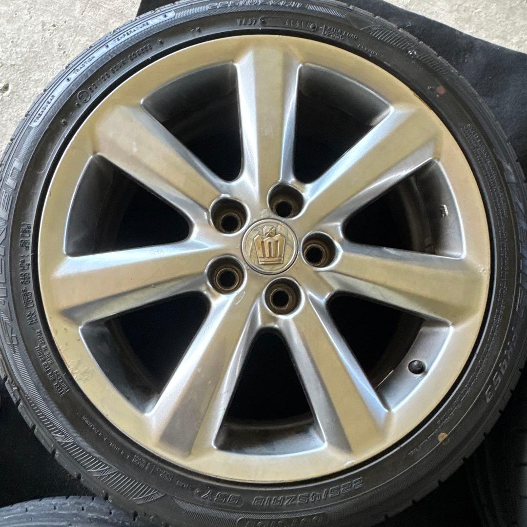 夏タイヤホイールセット/18インチ/クラウン用