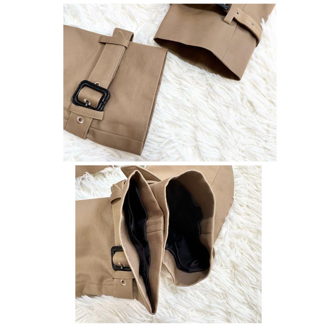 美品 HYKE ハイク トレンチコート ウールライナー付き ベージュ サイズ1