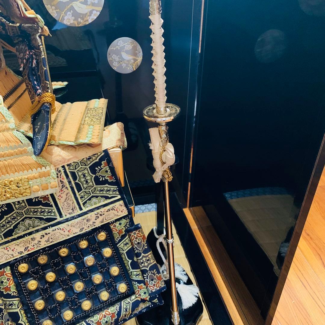 【送料無料】五月人形　端午の節句　鎧兜弓刀飾り　大鎧