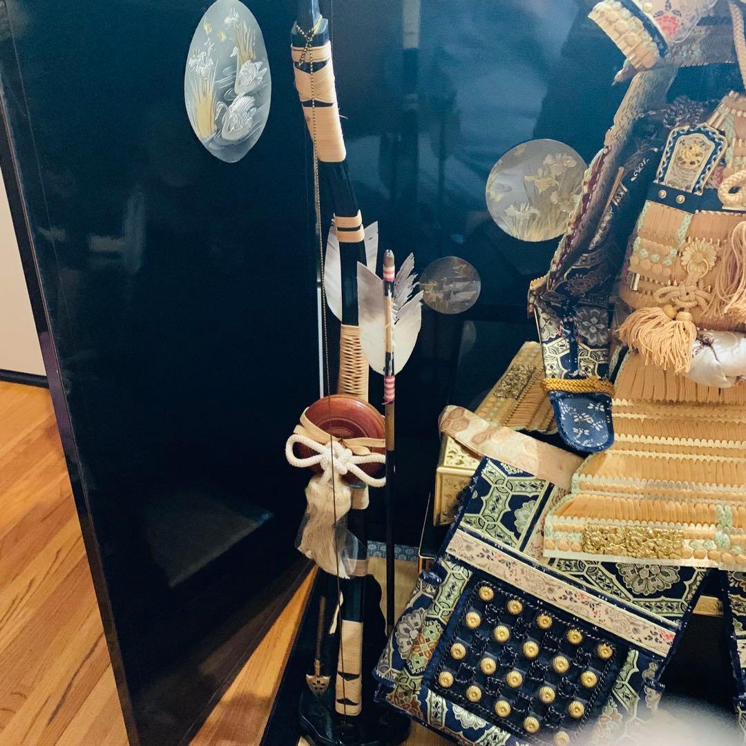 【送料無料】五月人形　端午の節句　鎧兜弓刀飾り　大鎧