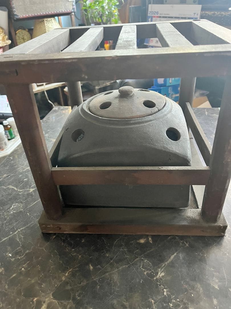 炭こたつ、こたつあんか、やぐらこたつ、灰入り、火鉢、明治から大正こたつ、木製枠