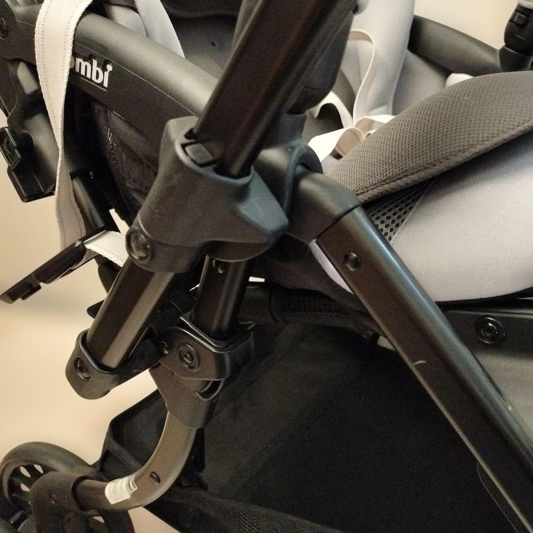 Combi 美品 エッグクッション ベビーカー グレー/ホワイト