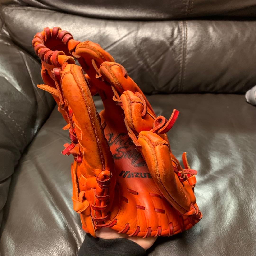 Mマーク　　ミズノ　ビクトリーステージ　軟式グローブ