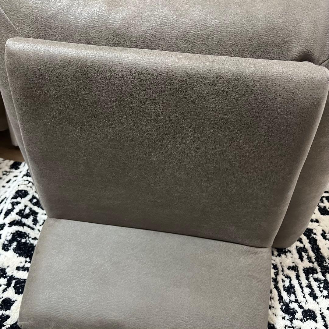 関家具　アルフレードII 背クッション　ハイタイプ グレー