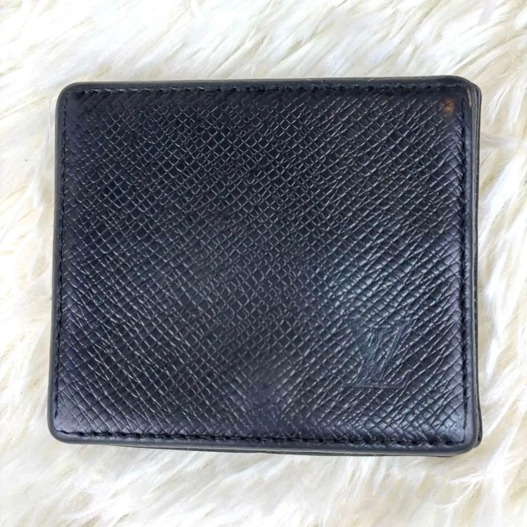 美品！ ルイヴィトン タイガ　ブラック ポルトモネボワットケース