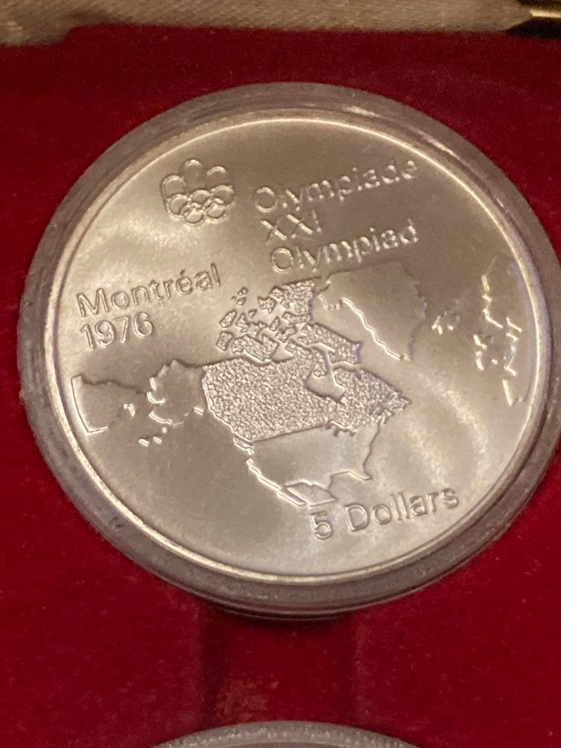 カナダ　モントリオールオリンピック　1976 記念　4ret