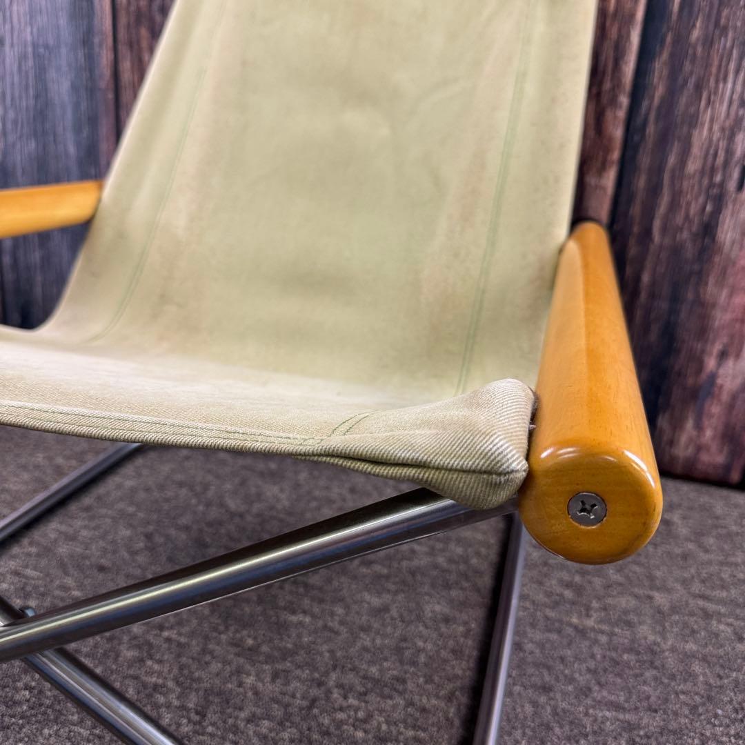 Nychair X ニーチェアエックス 折り畳みチェア 木製フレーム