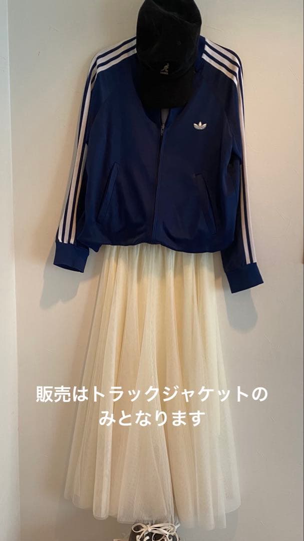 70's adidas トラックジャケット　ネイビー　希少　西ドイツ