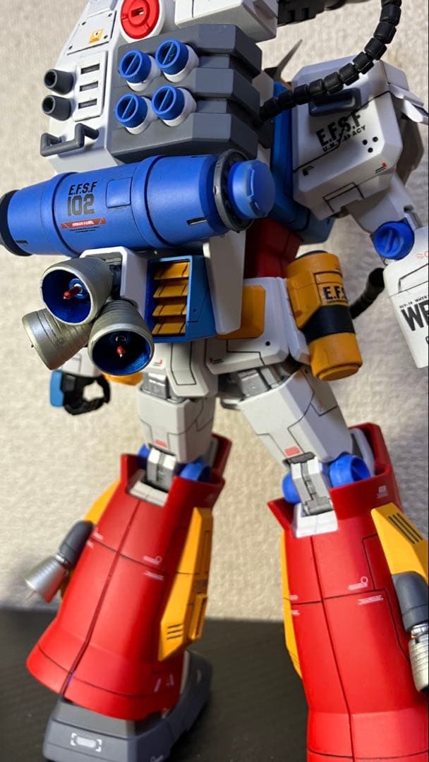 c*0様 MG パーフェクトガンダム　塗装改修