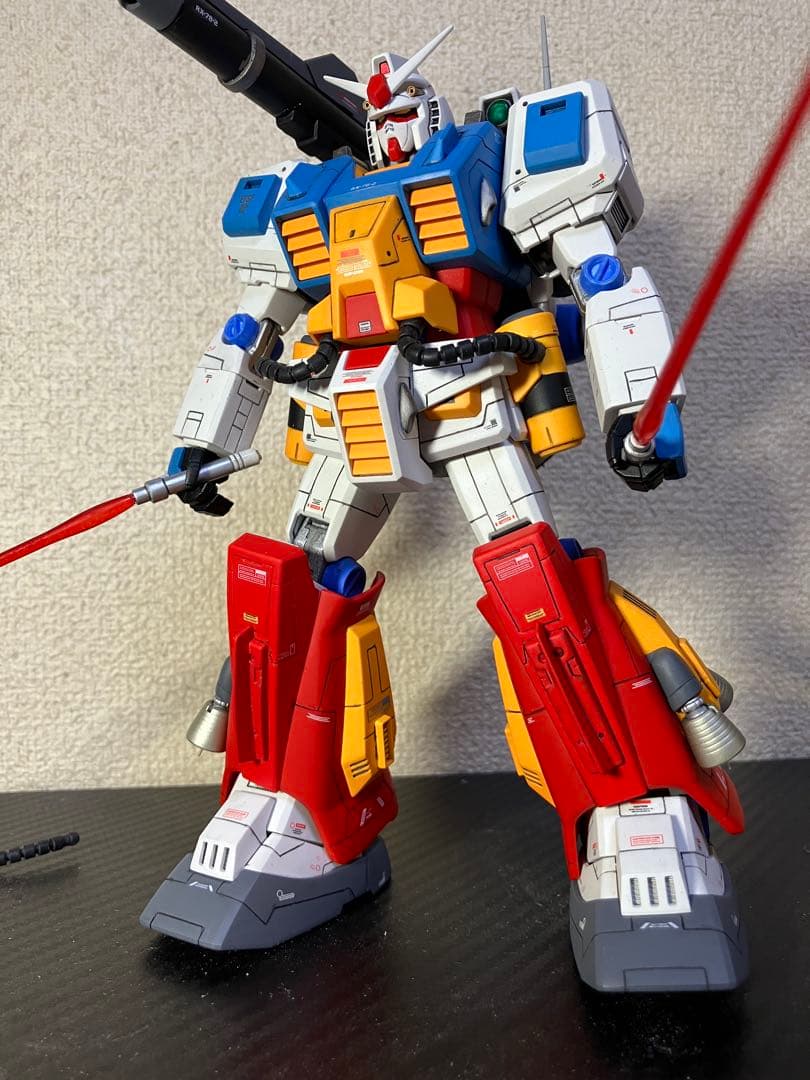 c*0様 MG パーフェクトガンダム　塗装改修