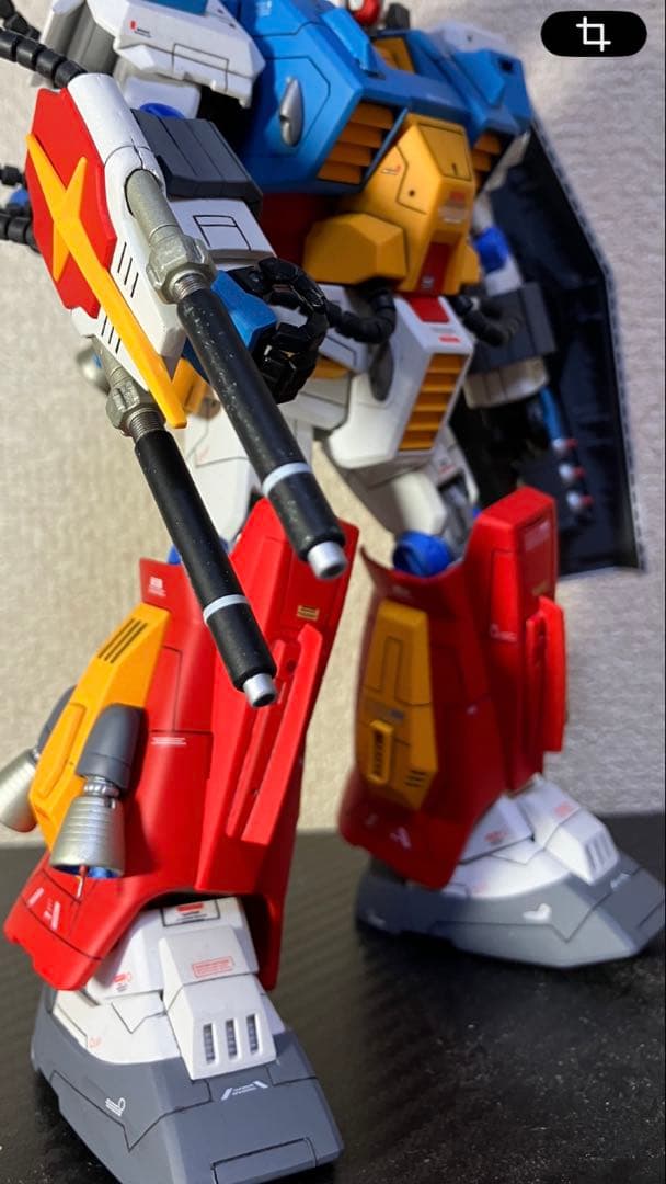 c*0様 MG パーフェクトガンダム　塗装改修