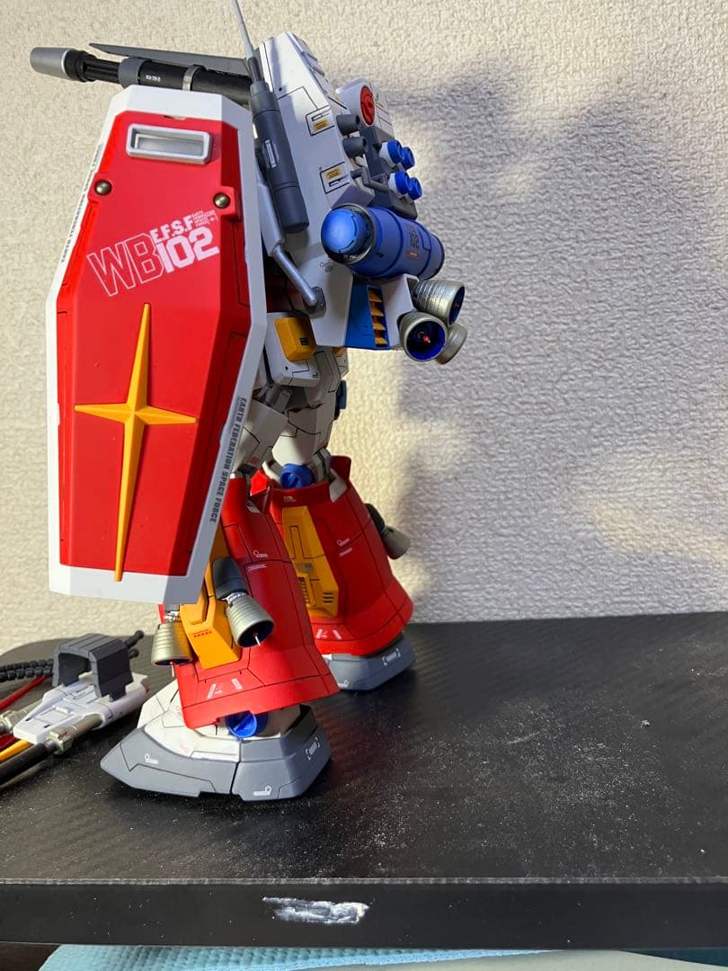 c*0様 MG パーフェクトガンダム　塗装改修