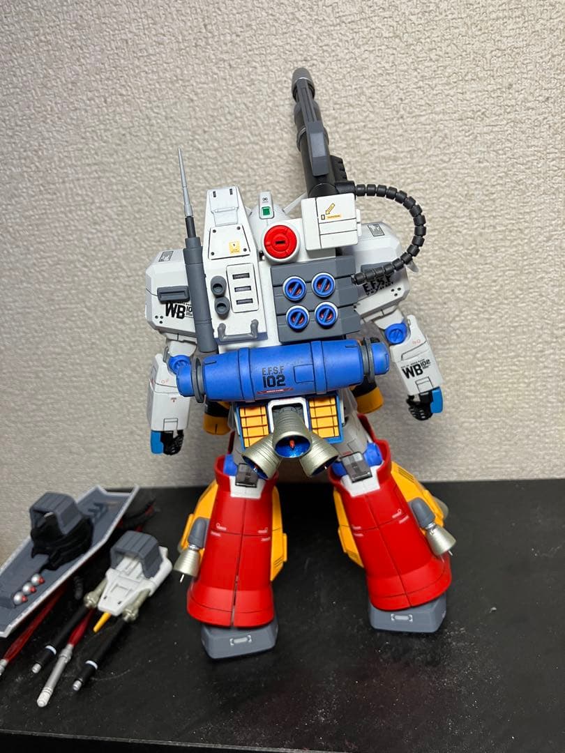 c*0様 MG パーフェクトガンダム　塗装改修