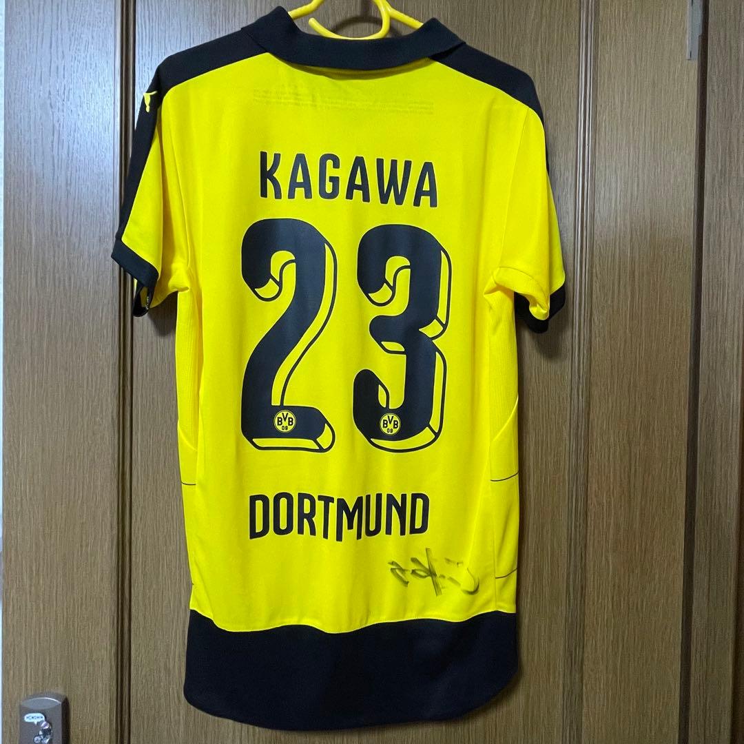 香川真司 ドルトムントユニホーム 直筆サイン 2017-2018