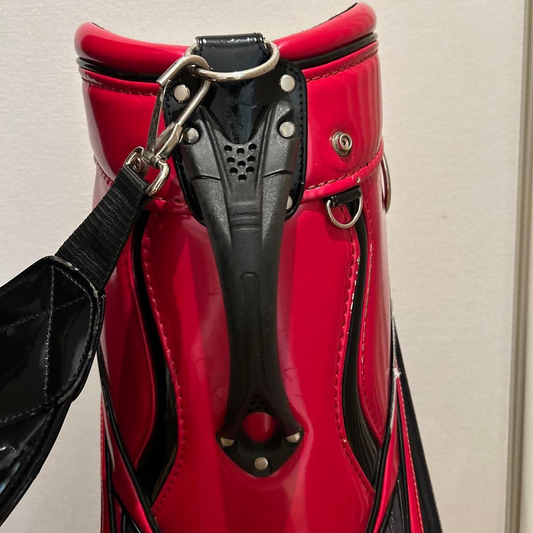 Titleist ゴルフバッグ 黒/赤
