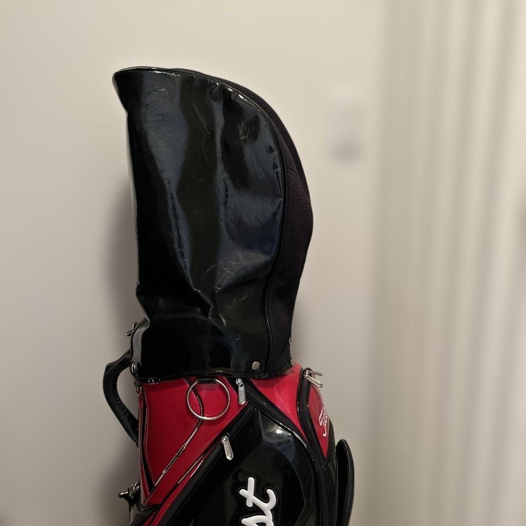 Titleist ゴルフバッグ 黒/赤
