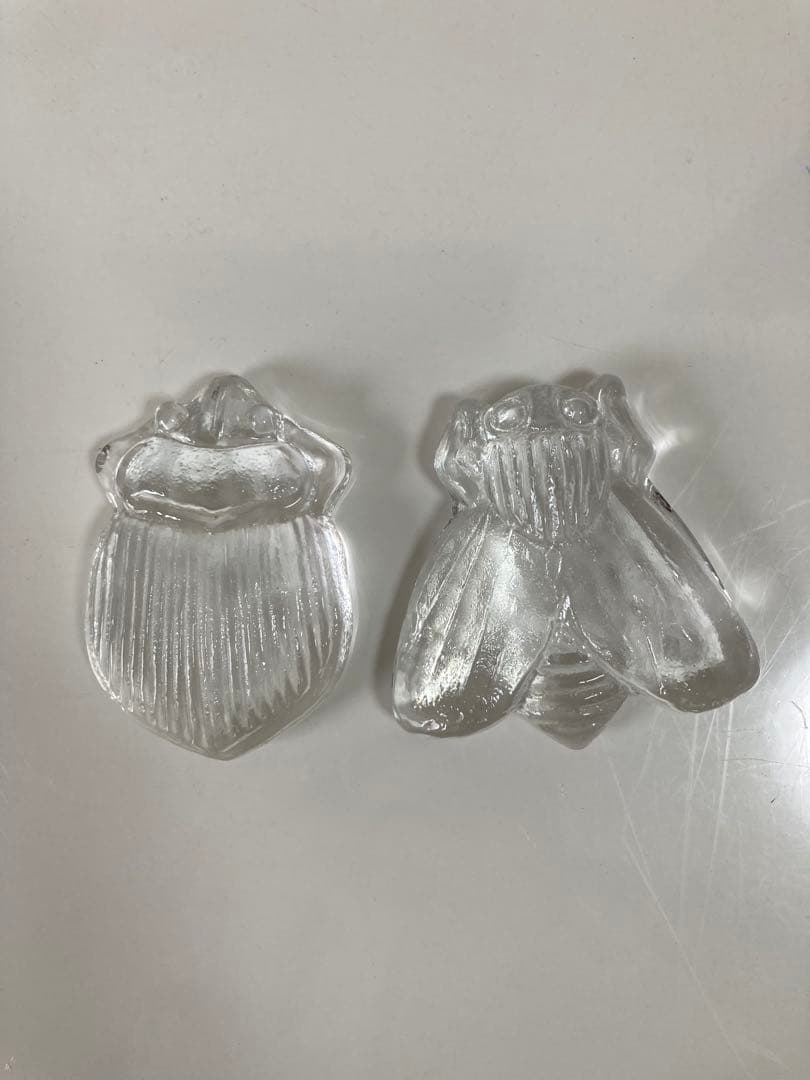 ロイヤルクローナ　Lisa Larson リサラーソン ガラスオブジェ　2点