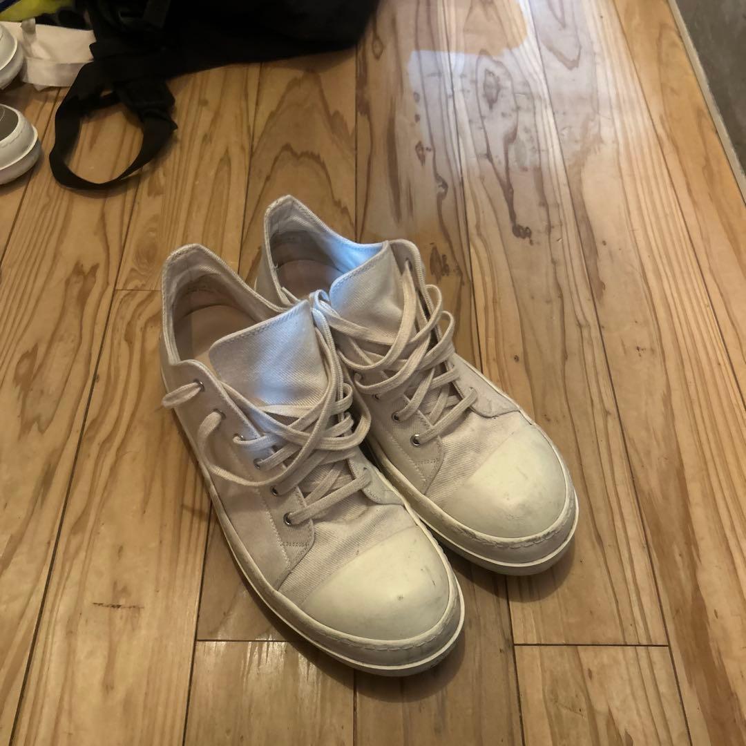 リックオウエンス スニーカー 箱付き