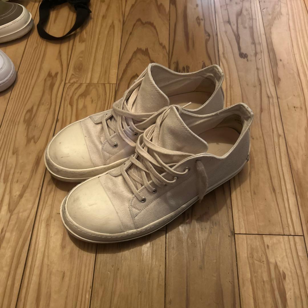 リックオウエンス スニーカー 箱付き