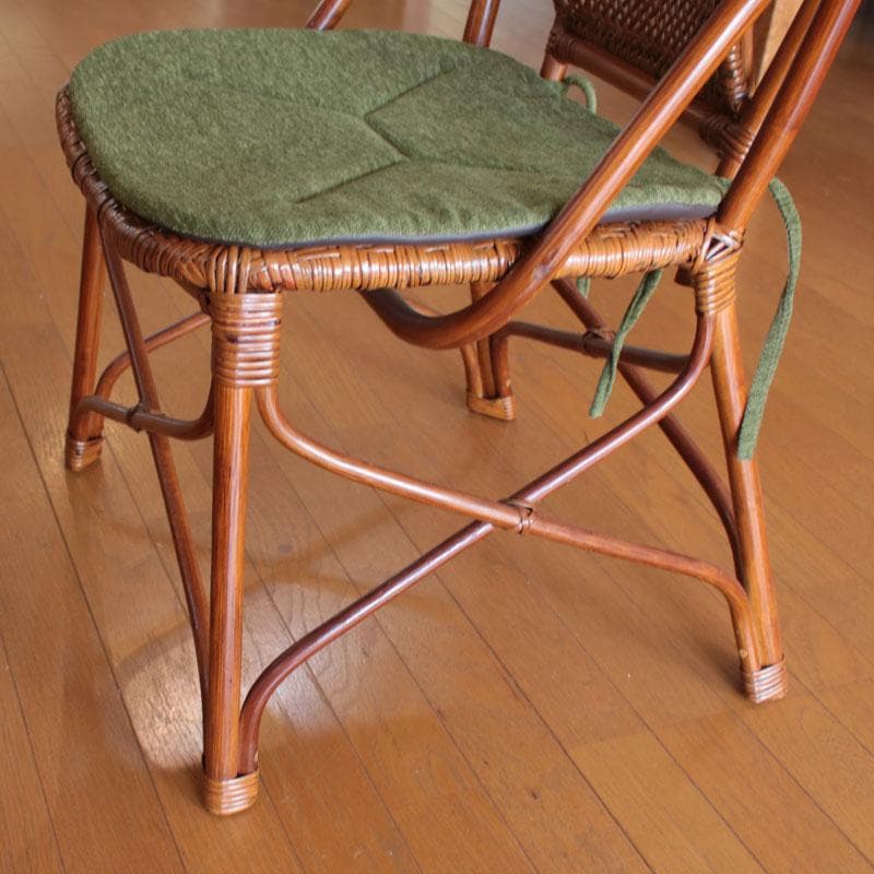 リビングチェア ラタン 籐家具 南国スタイル エスニック 椅子 214-1356
