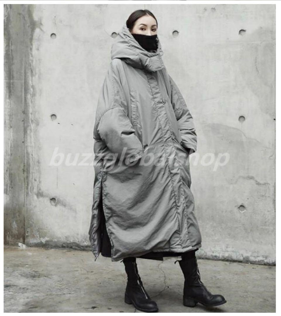 chuclla ロングダウンコート chw22a007グレー