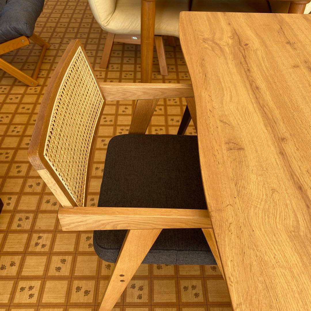 ナチュラルウッド ダイニングテーブル