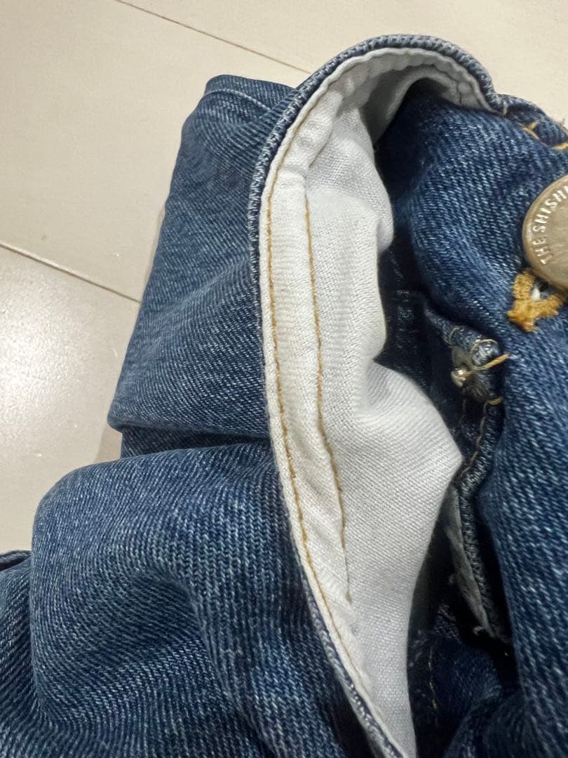 THE SHISHIKUI シシクイ　ジャンプスーツ　ライトインディゴ