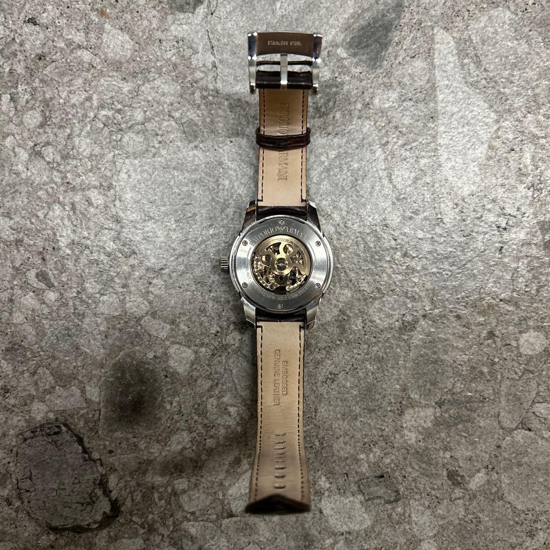 EMPORIO ARMANI 自動巻き時計 Meccanico