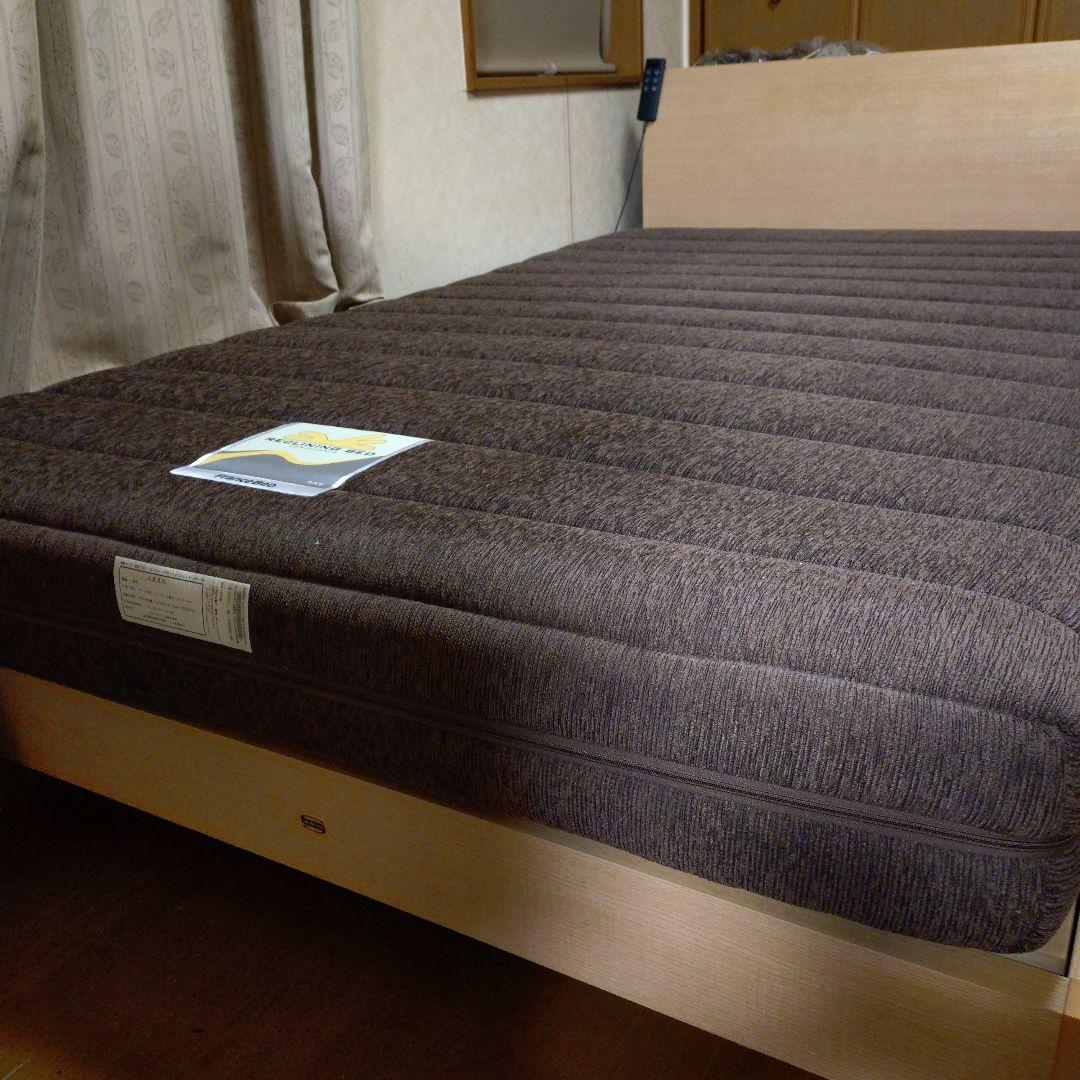 フランスベッド　電動マットレス　セミダブル