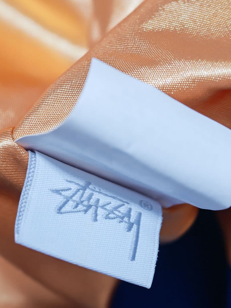 STUSSY Japan 虎 日本限定 スカジャン vintage サテン 青