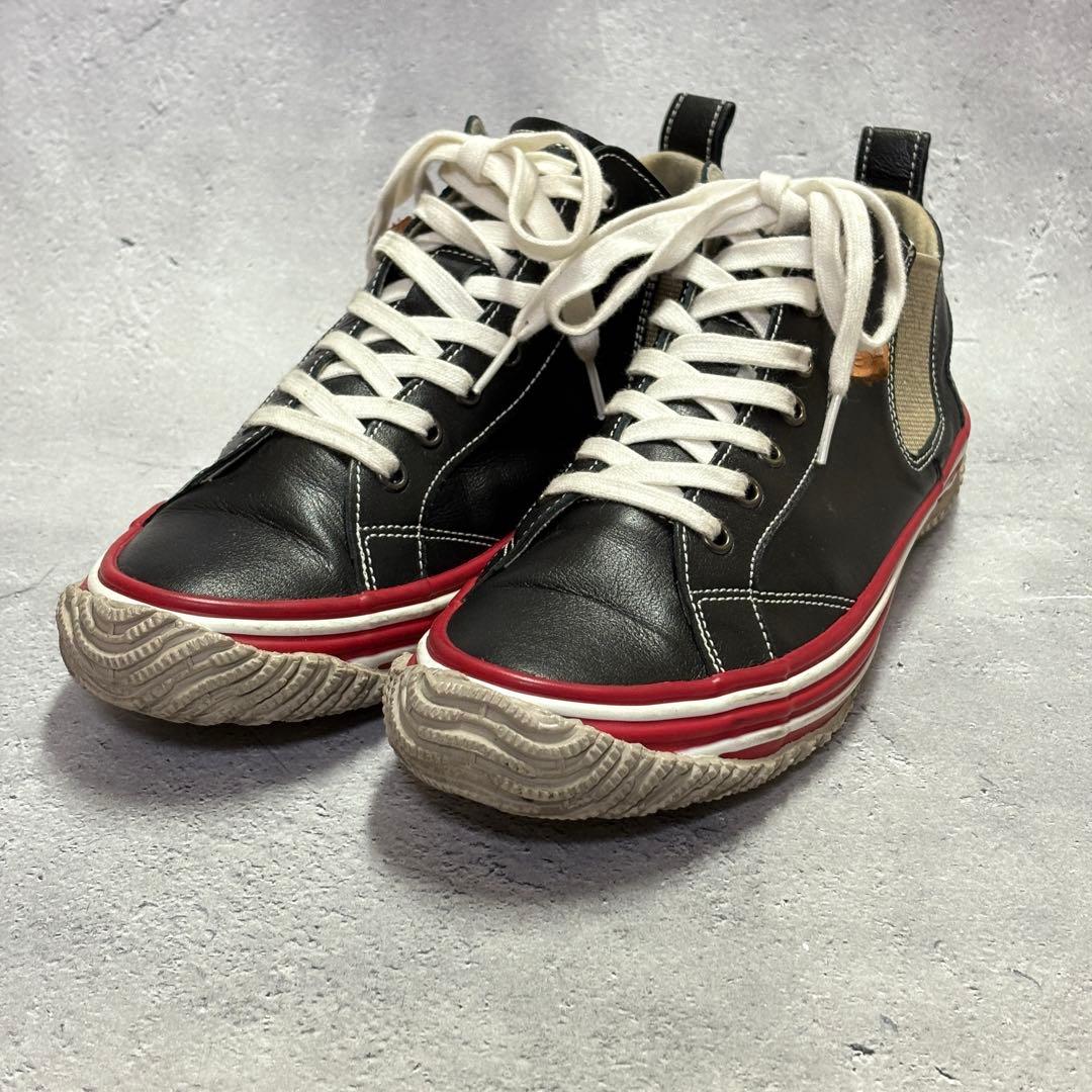 スピングルムーブ　SPINGLE MOVE　レザースニーカー　サイドゴア　SS