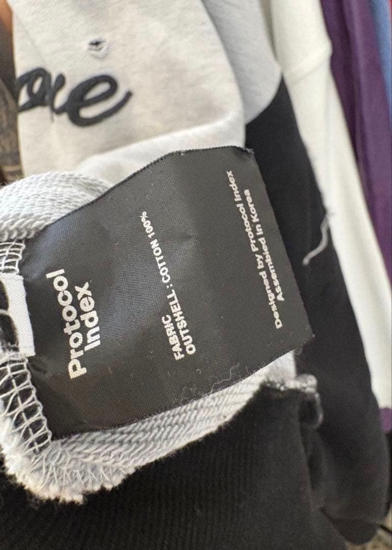 訳アリ　protocol index BUTTIVORE ZIP HOODIE