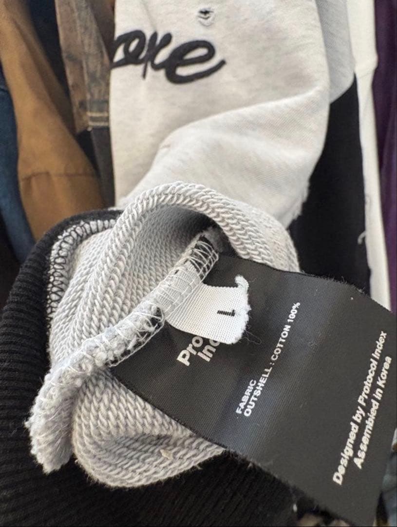 訳アリ　protocol index BUTTIVORE ZIP HOODIE