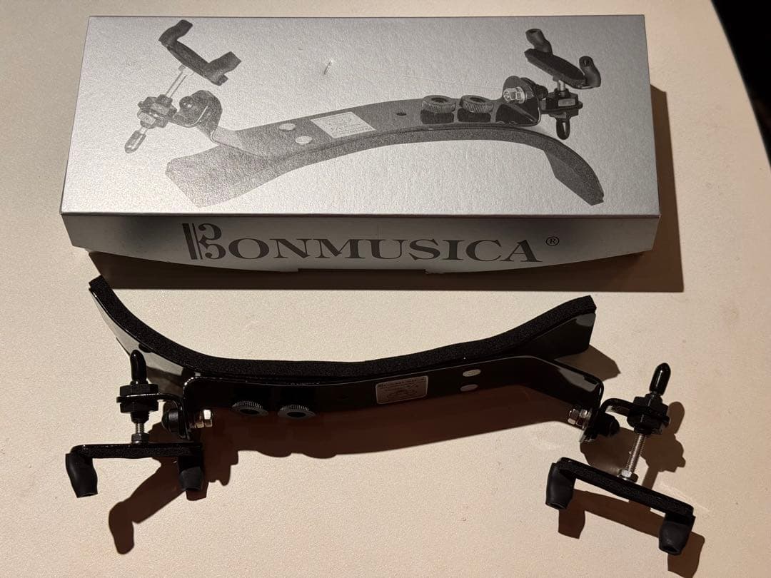 Bonmusica 4/4 フルサイズ バイオリン用肩当て ボンムジカ