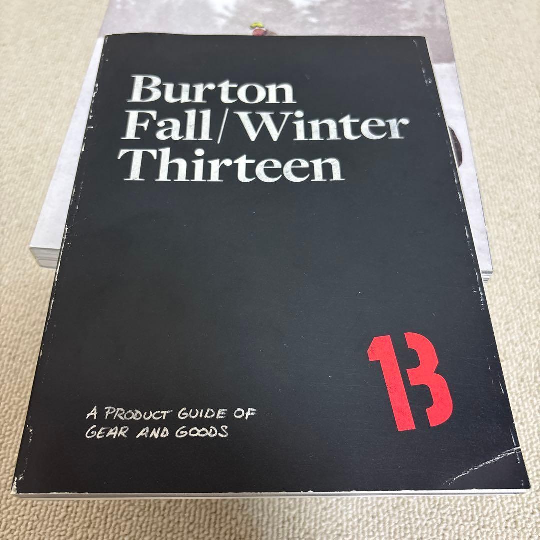 Burton歴代カタログ2006年から2013年スノーボードの歴史を知るカタログ
