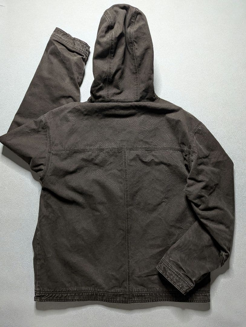 WOLVERINEダックアクティブジャケット 裏ボアフェードブラウン雰囲気系