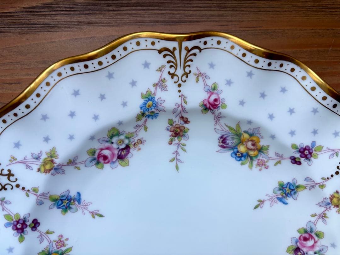 ロイヤルクラウンダービー　ロイヤルアントワネット プレート26cm