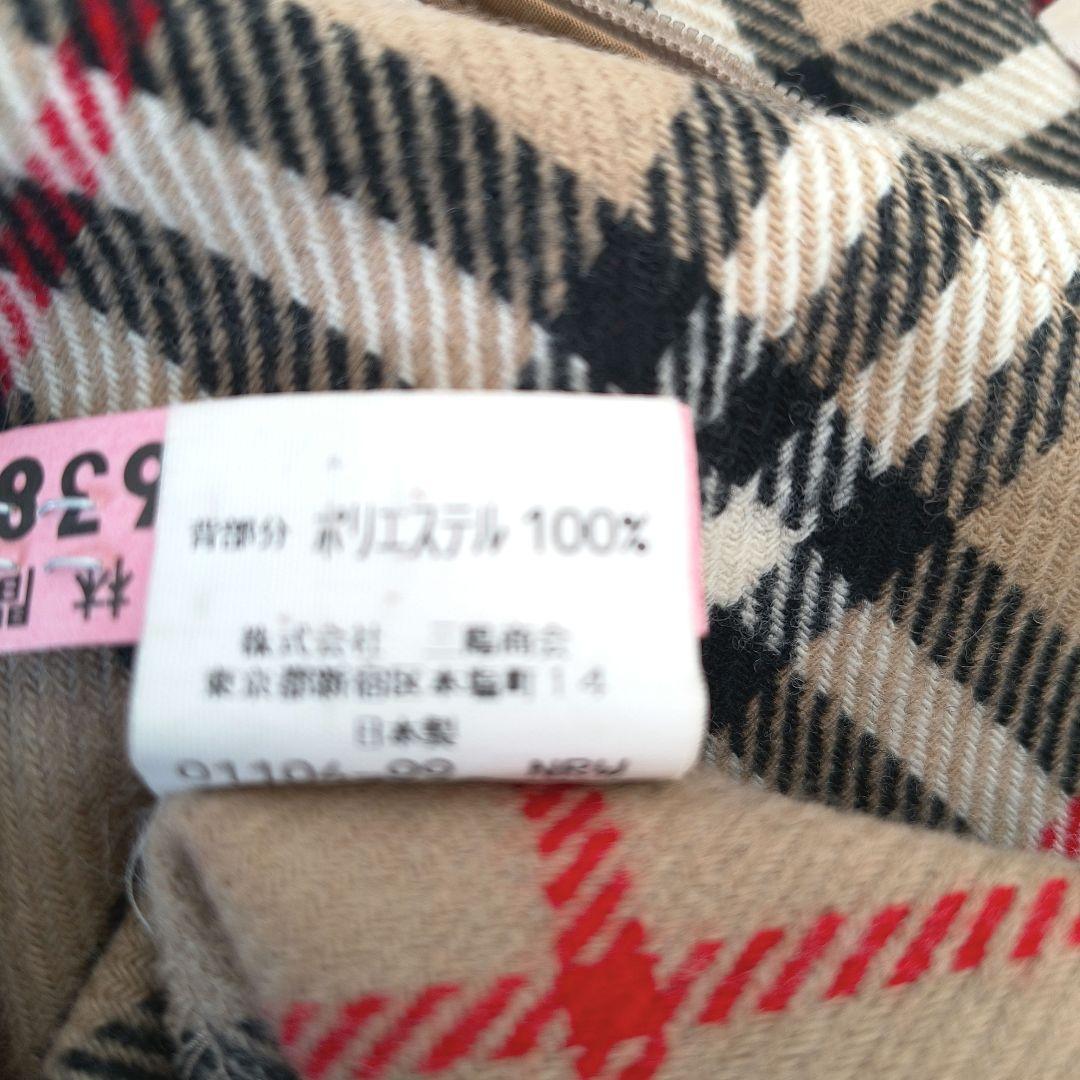 バーバリー・ベージュ・ ステンカラーコート・ 裏ノバチェック柄・ウールライナ一付