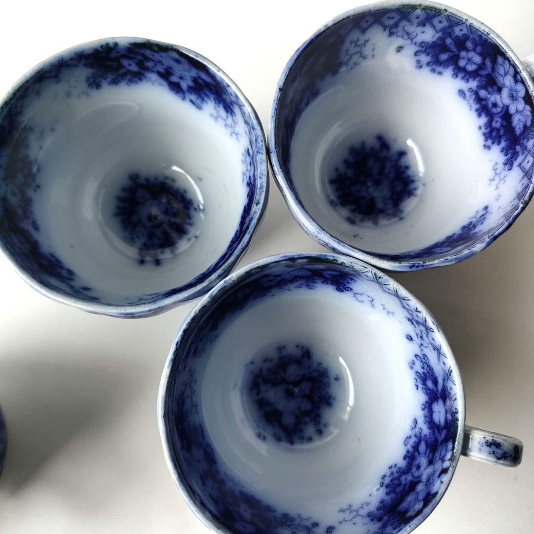 美品　JARDINIERE　c&s 　5客セット　フランスアンティーク