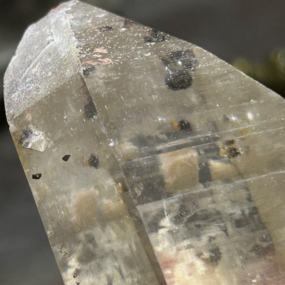 ☆別格高級品！マニカラン　ファントムクォーツ　水晶　原石　来福開運秘宝③