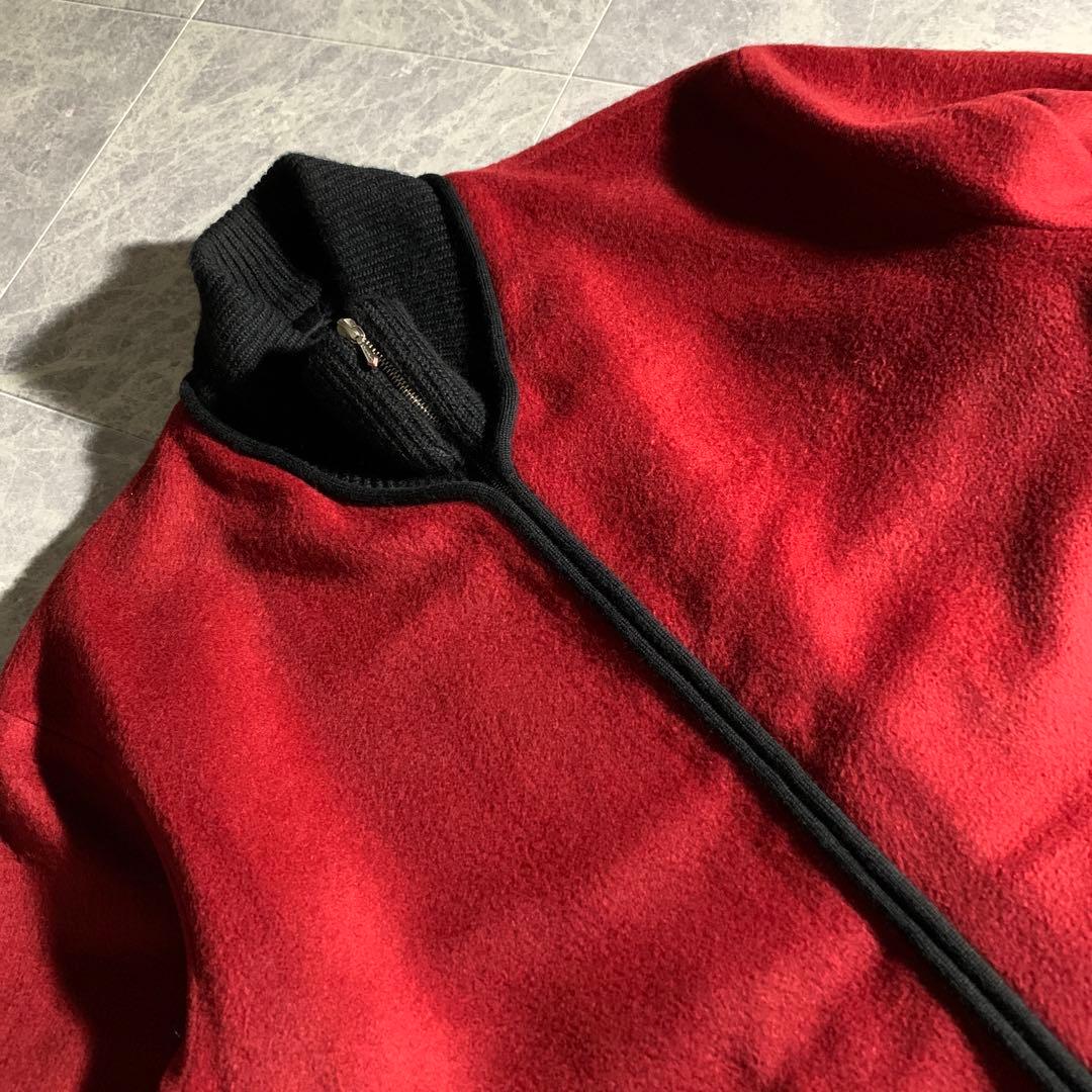 agnes.b homme Archive ニット切替短丈Wool Jacket